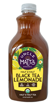 Uncle Matt's Organic Black Tea Lemonade